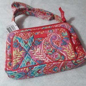 Vera Bradley Little Hipster Crossbody  Purse. Paisley  In Paradise  NWT